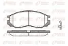 Колодки гальмівні (передні) Mitsubishi L200/L400 90-07 (Akebono) REMSA (0583.00) зображення 1