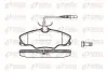 Колодки гальмівні (передні) Peugeot 406 95-04 (+датчик) REMSA (0603.04) зображення 1
