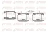 Фото Колодки гальмівні (передні) Alfa Romeo 159/166 98-11 (+датчики) REMSA (0666.02) зображення 1