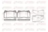 Фото MITSUBISHI гальмівні колодки передн.Lancer V EVO 04 -,Subaru Impreza WRX 01 REMSA (0666.32) зображення 1