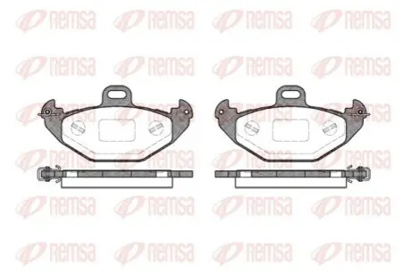 Фото Колодки тормозные дисковые REMSA (0686.00) изображение 1