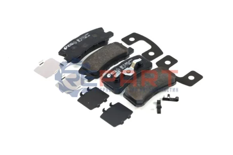 Колодки гальмівні (задні) Mitsubishi Outlander/Lancer 1.3-2.4 01- (Akebono) REMSA 080302 Купити в Україні
