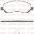 Фото Колодки гальмівні (передні) Jeep Compass/ Patriot 06- (Akebono) REMSA (0804.41) зображення 1