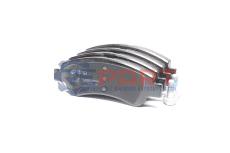 Комплект гальмівних колодок (передніх) Citroen C2/C4 04-/C3 09-/Berlingo/Peugeot 206/307 96-/207 06-/208 12- REMSA 084020 Купити в Україні