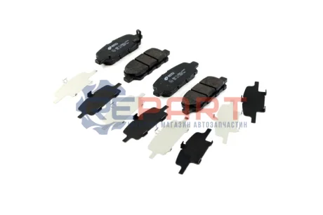 Колодки гальмівні (задні) Renault Koleos 16-/Nissan Juke 10-/Leaf 10 REMSA 087641 Купити в Україні