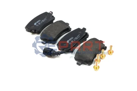 Фото Колодки гальмівні (задні) VW T5/T6 03- (+датчик) REMSA (089711) зображення 1