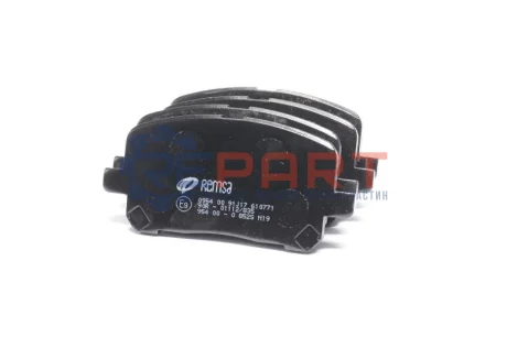 Фото Колодки гальмівні (передні) Toyota Avensis/Corolla 01-10 (Akebono) REMSA (095400) зображення 1