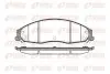 Тормозные колодки, дисковый тормоз.) REMSA (095508) изображение 1