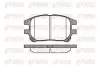 Фото TOYOTA Гальмівні колодки передн. Lexus RX 00 REMSA (0972.00) зображення 1