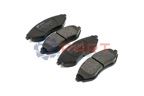 Фото Колодки гальмівні (передні) Chevrolet Aveo/Daewoo Kalos 1.2-1.6 02- REMSA (098600) зображення 1