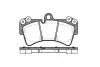 Фото Колодки гальмівні (передні) Audi Q7 06-15/Porsche Cayenne/VW Touareg 02-10 REMSA (099500) зображення 5