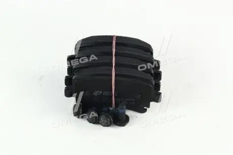 Комплект гальмівних колодок (задніх) Audi A3/A4/A6/TT/Skoda Octavia/SuperB/VW Caddy/Golf/Passat B6/Touran 03 REMSA 103100 Купити в Україні