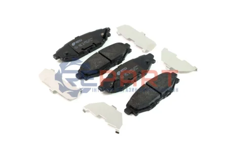 Колодки гальмівні (задні) Subaru Forester/Impreza 08-/Legacy 03-14/Outback 03-/Toyota GT 12 REMSA 113612 Купити в Україні
