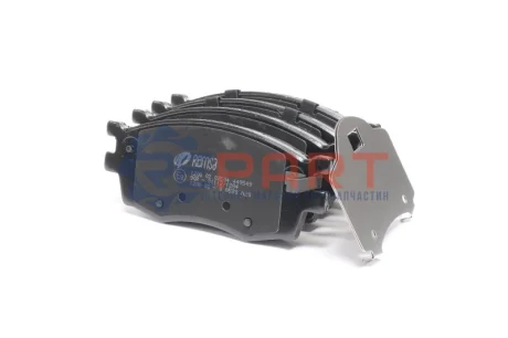 Колодки гальмівні (передні) Kia Rio II 05-/Hyundai i20 08-15/Accent 05-10 REMSA 120802 Купити в Україні