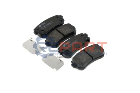 Комплект гальмівних колодок (задніх) Hyundai Accent/I20/I30/Ix35/Sonata/Kia Ceed/Rio/Sportage 1.2-3.3 05- REMSA 120902 Купити в Україні
