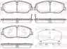 Фото HYUNDAI гальмівні колодки передн. H350 2.5 CRDI 15 REMSA (1226.32) зображення 1