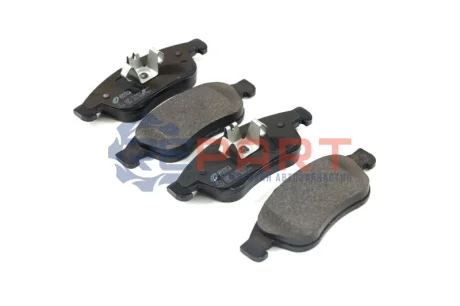 Колодки гальмівні (передні) Dacia Dokker/Duster/Lodgy/Nissan Juke/Renault Clio V/Kangoo 10- (Ate) REMSA 124810 Купити в Україні