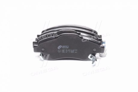 Тормозные колодки дисковые перед. Honda Cr-V III 2.2 Ctdi 07- REMSA 128902