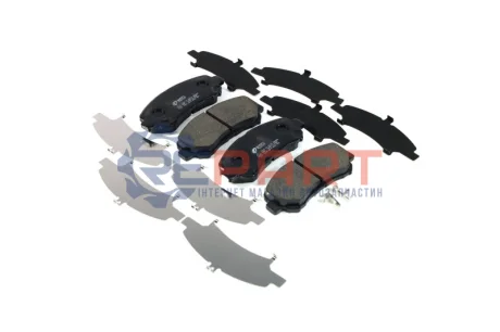Колодки гальмівні (передні) Renault Koleos 08-/Nissan Qashqai 07-13/Pathfinder/NP300/Murano 05 REMSA 131800 Купити в Україні