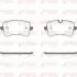 Фото Колодки гальмівні (задні) Audi A4/A5/A6/A7 07-15/Porsche Macan 14- (Lucas) Q+ (з датчиками) REMSA (1343.14) зображення 1