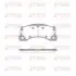 Фото Колодки гальмівні (передні) Porsche Cayenne 02-/Macan 14-/Panamera 10-16/VW Touareg 02- (Brembo) REMSA (1345.45) зображення 1
