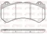Колодки гальмівні (передні) Jeep Grand Cherokee 10-/Chevrolet Camaro 15 REMSA (137604) зображення 1
