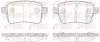 Фото OPEL колодки гальм. задн. Corsa E 1,0-1,6 14-, FIAT Tipo 13 REMSA (1450.12) зображення 1