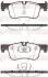 Фото Колодки гальмівні (передні) BMW 1 (F20/F21) 11-/2 (F22/F23/F87) 14- B38/B47/N13/N47 REMSA (147810) зображення 1