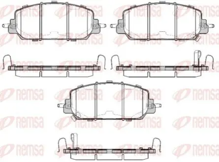 HONDA Колодки гальмівні передні CR-V V 17 REMSA 1508.22 Купити в Україні