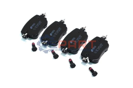 Колодки гальмівні (задні) Audi Q3/Skoda Octavia/Seat Leon/VW Golf/Sharan 12-/Passat B8/Caddy IV 14 REMSA 154908 Купити в Україні