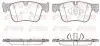 Фото Колодки гальмівні (передні) Citroen Berlingo/Opel Combo 18-/Peugeot 3008/508 16- (Ate) REMSA (1560.10) зображення 1
