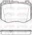 Фото Колодки гальмівні (передні) MB C-class (W205)/E-class (W213) 14- (Brembo) ATE Ceramic REMSA (160400) зображення 1