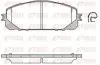 Фото Колодки гальмівні (передні) Jeep Cherokee 13 REMSA (1613.00) зображення 1