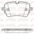 Фото Колодки гальмівні (задні) Audi A6/A7/A8/Q7/Q8/VW Touareg 18- (TRW) REMSA (166810) зображення 1