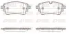 Колодки гальмівні (задні) Audi A4/A6/Q5/Q7/VW Touareg 1.4 TFSI/2.0/3.0 TDI 15- REMSA (166910) зображення 1