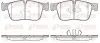 Фото LAND ROVER колодки гальм. передн. Range Rover Velar 3,0 17 REMSA (168300) зображення 1