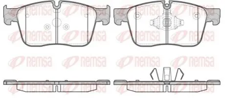 Тормозные колодки.) REMSA 168300 Купить в Украине