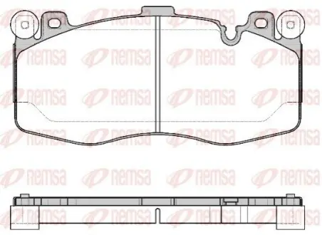 BMW Гальмівні колодки передн. X5 (F15, F85) M 14-18 REMSA 1742.10 Купити в Україні