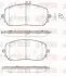 Фото Колодки гальмівні (передні) MB A-class (W177)/B-class (W247)/G-class (W463) 18-/GLA/GLE-class 19 REMSA (182600) зображення 1