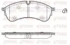 Фото Колодки гальмівні (передні) VW Crafter 2.0TDI 16- (CBI) REMSA (1847.00) зображення 1