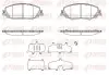 Фото Тормозные колодки (передние) Toyota Corolla/Yaris 18- (Advics) REMSA (187000) изображение 1