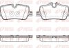 REMSA BMW Колодки гальмівні задні 2 G42, G87, 3 (G20, G80, G28) 316d, G21, G81, G22, G82 187300