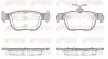 Фото Колодки гальмівні (задні) Audi A3/Seat Leon/Skoda Octavia/VW Golf VIII 19-/Caddy 20 REMSA (1897.00) зображення 1