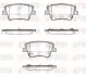 Фото HYUNDAI Колодки гальмівні задні SANTA FE IV 2.0 CRDi AWD 18 REMSA (1935.02) зображення 1
