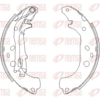 FIAT щоки гальмівні DOBLO 11/00 REMSA 420600 Купити в Україні