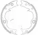 Фото Колодки ручного тормоза HYUNDAI TUCSON 11/10 - 12/13,IX35 (LM, EL, ELH) 04/10 -12/13,KIA SPORTAGE (SL) 02/11 REMSA (425200) зображення 1