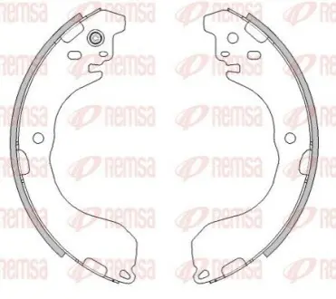 Колодки гальмівні (задні) Jeep Compass 06-/Patriot 07- (барабанні) (229x36) REMSA 4471.00 Купити в Україні