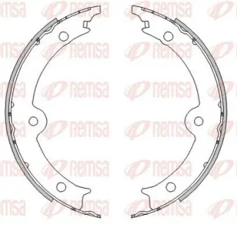 LEXUS Колодки тормозные барабанные GS (_S19_) 430 05-11, IS III (_E3_) 200t (ASE30) 15- REMSA 4517.00 Купить в Украине
