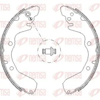 Тормозные колодки.) REMSA 464500