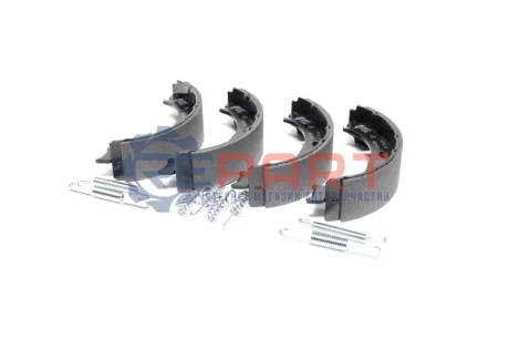 Фото Гальмівні колодки ручного гальма REMSA (471001) зображення 1